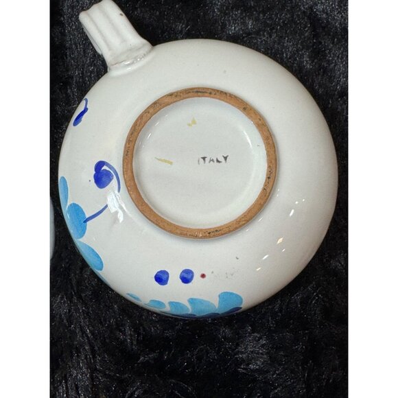 Handpainted Ceramic Large Cup Saucer Cappuccino Latte Soup Italy  Italy - Picture 7 of 8